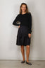 Tibi - Top - Ribbed Sweater Crewneck Pullover - Navy