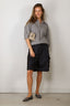 Tibi - Short - Crispy Nylon Stella Short - Navy