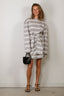 BYLOTTE Studios - Jurk - Taylor Dress - Grey Melange / White / Black