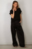 Joseph - Top - Nylas Top Cotton Terry Knit - Black