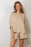 Suzie Kondi - Top - Saria Linen - Natural