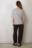 BYLOTTE Studios - T-shirt - Hailey Tee - Grey Melange