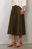 Lisa Yang - Rok - Midi Skirt - Deep Ivy