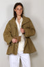 RÓHE - Jacket - Sculptural Safari Jacket - Sage
