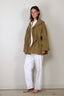 RÓHE - Jacket - Sculptural Safari Jacket - Sage
