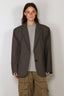 BYLOTTE Studios - Tailored Blazer - Kate Blazer - Grey Melange