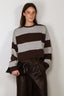 Johny - Sweater - Derek - Grey / Chocolade
