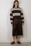 Johny - Sweater - Derek - Grey / Chocolade
