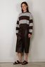 Johny - Sweater - Derek - Grey / Chocolade