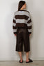 Johny - Sweater - Derek - Grey / Chocolade