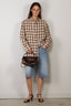 RÓHE - Blouse - Oversized Check Shirt - Red Table Check