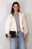 RÓHE - Jacket - Volume Silk Blend Jacket - Cream