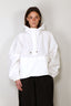 RÓHE - Jacket - Textured Cotton Blend Anorak - Optic White