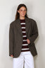 BYLOTTE Studios - Oversized Blazer - Harvey Blazer - Grey Melange