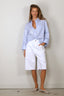 RÓHE - Short - Baggy Denim Shorts - Optic White