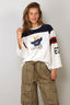 Ralph Lauren - Top - Knit T-Shirt - Warm White / Newport Navy