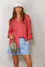 Ralph Lauren - Blouse - Classic Long Sleeve Button Front Shirt - Adirondack Berry