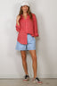 Ralph Lauren - Blouse - Classic Long Sleeve Button Front Shirt - Adirondack Berry