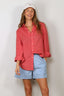 Ralph Lauren - Blouse - Classic Long Sleeve Button Front Shirt - Adirondack Berry