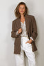 Golden Goose - Blazer - Journey W's Double Breasted Blazer W Tunnel - Stone Gray