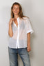 RÓHE - Blouse - Embroidered Muslin Shirt - Optic White