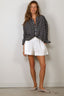 Suzie Kondi - Short - Shkip Linen - White