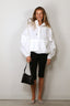 RÓHE - Jacket - Textured Cotton Blend Anorak - Optic White