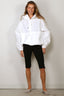 RÓHE - Jacket - Textured Cotton Blend Anorak - Optic White