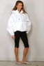 RÓHE - Jacket - Textured Cotton Blend Anorak - Optic White