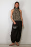 Tibi - Broek - Summer Nylon Zeppelin Pant - Black