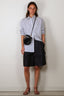 Tibi - Short - Crispy Nylon Stella Short - Navy