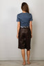 Tibi - T-shirt - Stretch Denim Baby T - Classic Wash