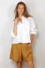 RAE - Blouse - Nikki Linen - Off White