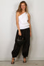 Tibi - Broek - Summer Nylon Zeppelin Pant - Black
