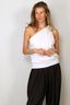 RÓHE - Top - Sculptural Knitted Top - Off White