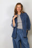 Suzie Kondi - Blouse - Kappa Button-Up Shirt Denim - Aegean