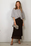 Rotate - Rok - Midi Skirt W/ Two Layers - Molé