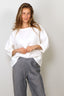 Suzie Kondi - Top - Saria Linen - White