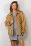 Golden Goose - Jacket - Journey Unisex Work Pocket Jacket Mix Washed - Bistre / Gothic Olive