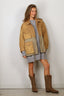 Golden Goose - Jacket - Journey Unisex Work Pocket Jacket Mix Washed - Bistre / Gothic Olive