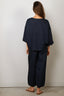 Suzie Kondi - Top - Saria Linen - Deep Navy
