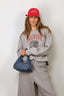 Ganni - Sweater - Isoli Crewneck Margot Kitty Print - Paloma