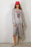 Ganni - Sweater - Isoli Crewneck Margot Kitty Print - Paloma