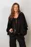 Francoise - Blouse - Jade - Black