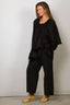 Francoise - Blouse - Jade - Black