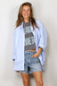 BYLOTTE Studios - Blouse - Elle Shirt - Blue / White Striped