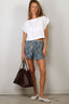 Suzie Kondi - Top - Kori Crop Top Linen - White