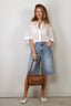 RÓHE - Blouse - Embroidered Muslin Shirt - Optic White