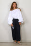 Suzie Kondi - Broek - Delos Pants Linen - Deep Navy