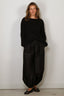 Suzie Kondi - Trui - Kismet Crewneck Sweater Slub Cashmere - Black
